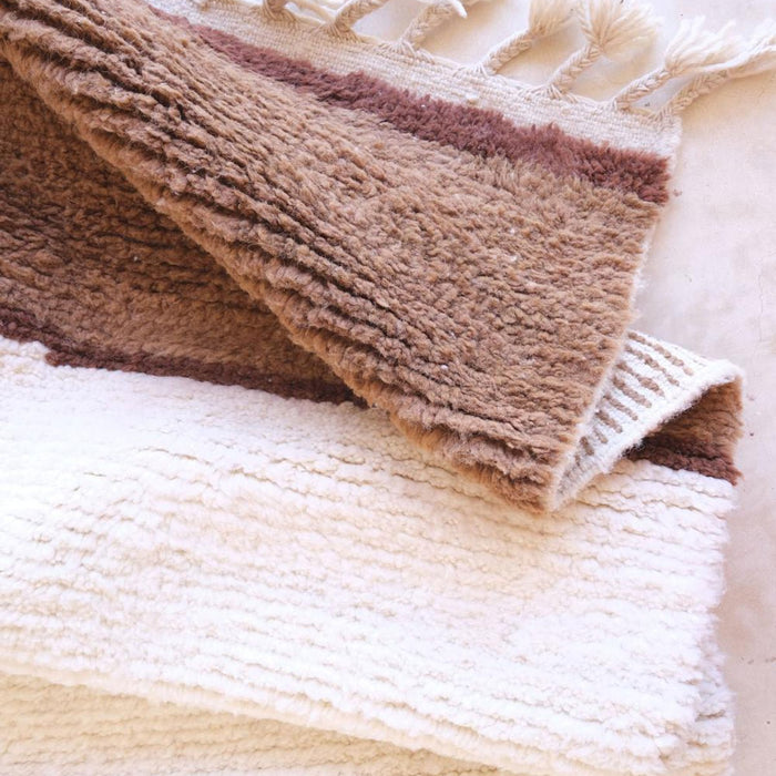 AFK Living vloerkleed Berber - handgemaakt - Wol - 215 x 275 cm