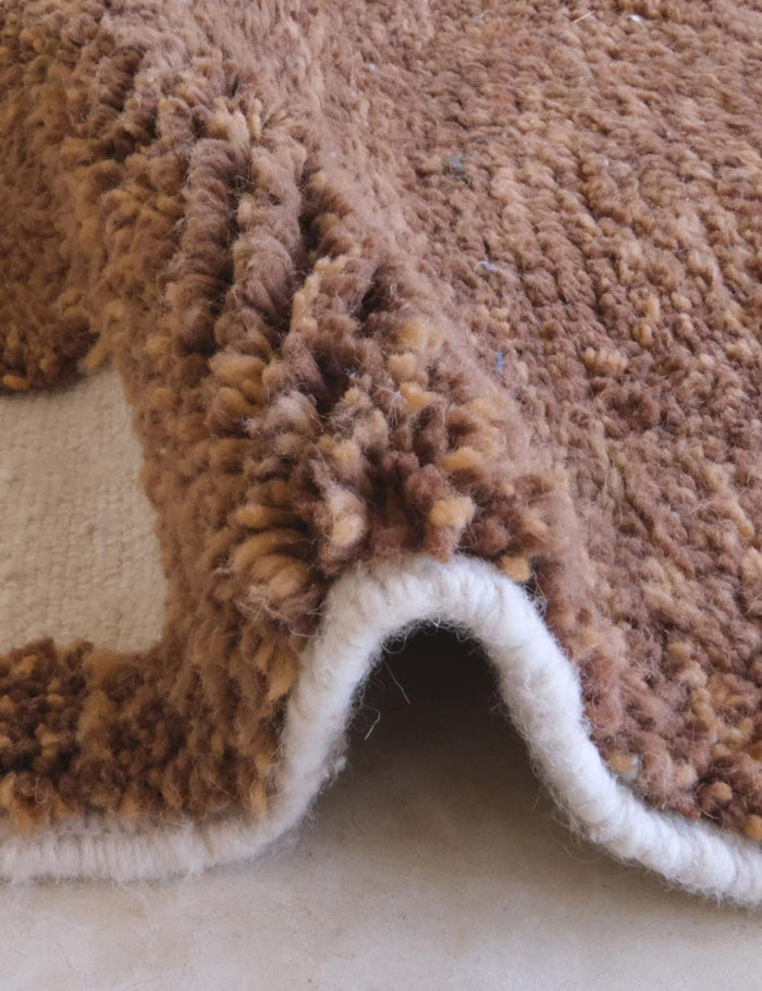 AFK Living vloerkleed Berber - handgemaakt - Wol - 220 x 283 cm