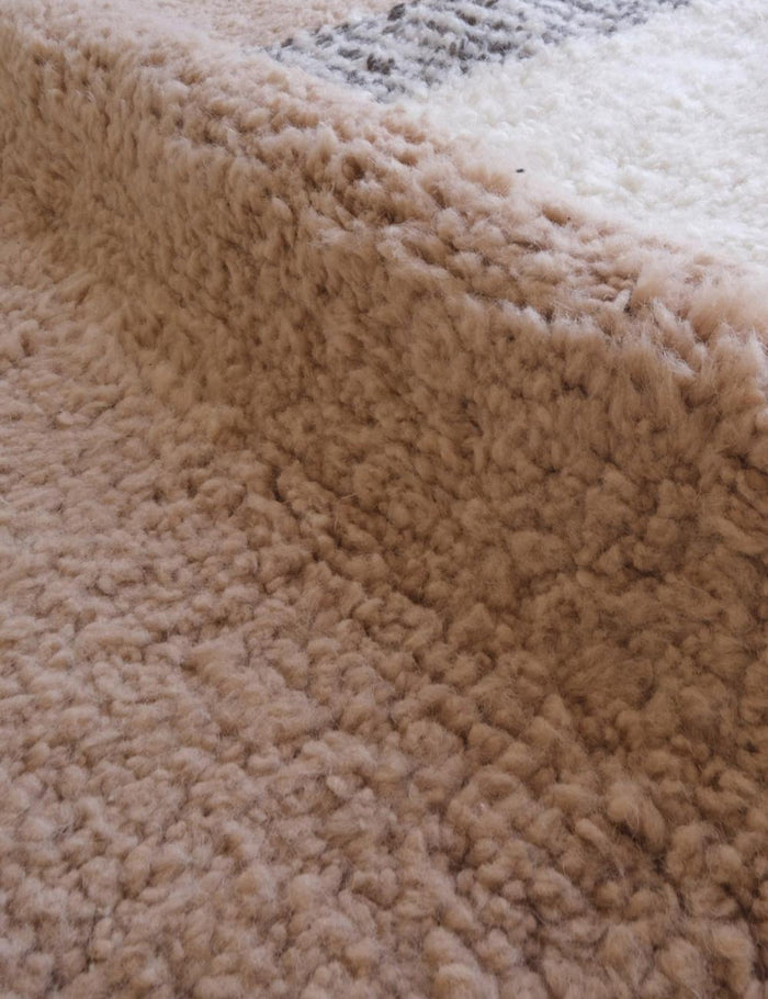 AFK Living vloerkleed Berber - handgemaakt - Wol - 255 x 343 cm