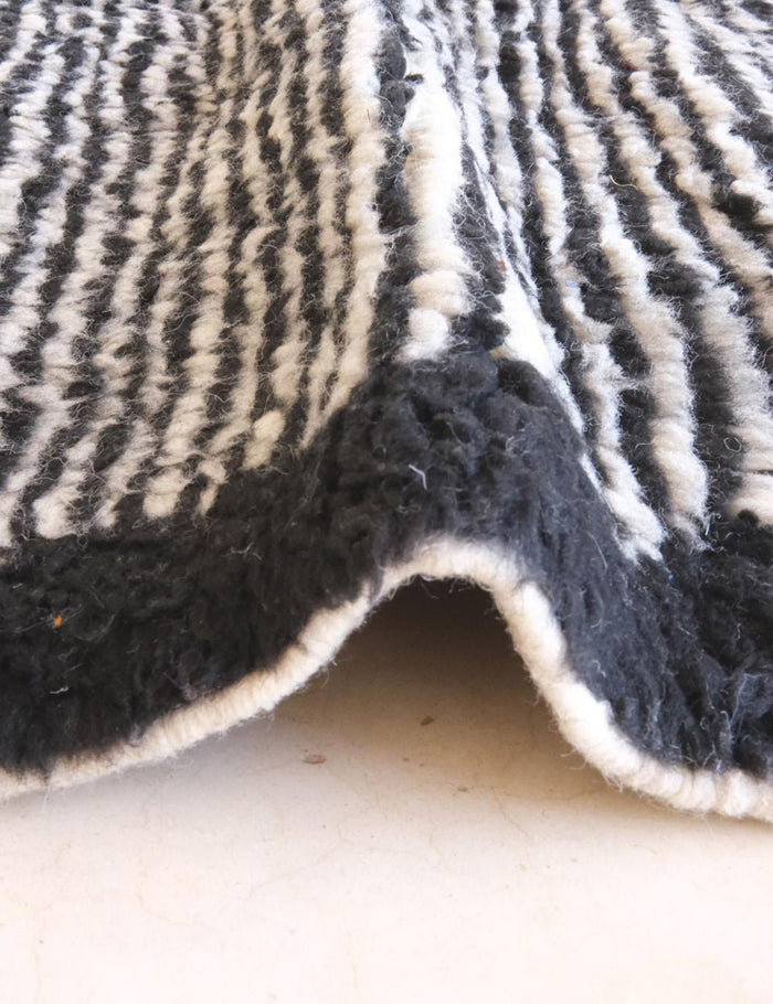 AFK Living vloerkleed Berber - handgemaakt - Wol - 119 x 227 cm