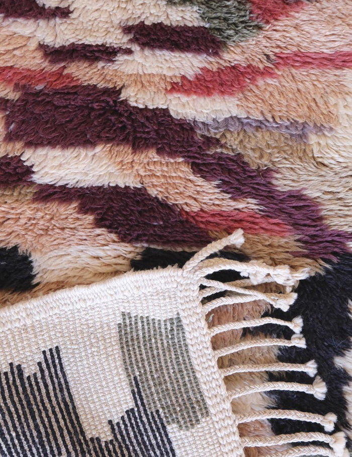 AFK Living vloerkleed Berber - handgemaakt - Wol - 80 x 306 cm