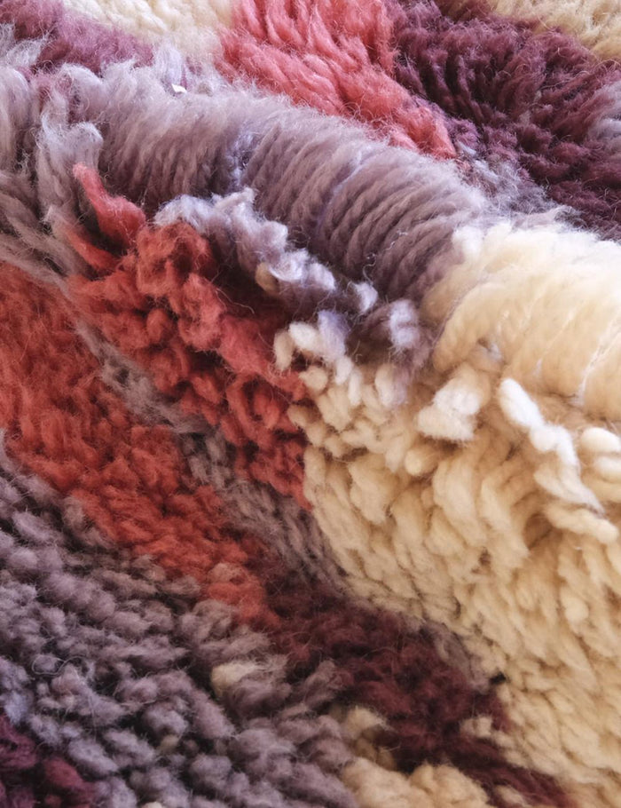 AFK Living vloerkleed Berber - handgemaakt - Wol - 80 x 306 cm