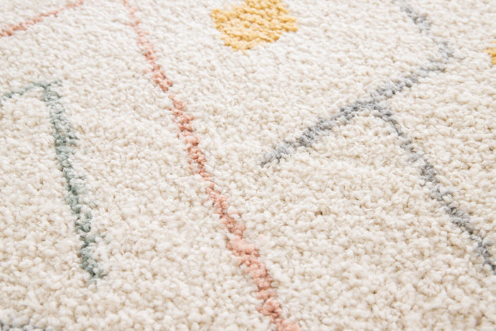 AFK Living vloerkleed Agadir - voor kinderen - beige