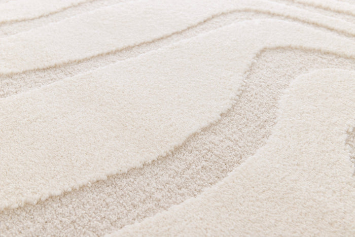 AFK Living vloerkleed Naya - reliëfeffect - beige