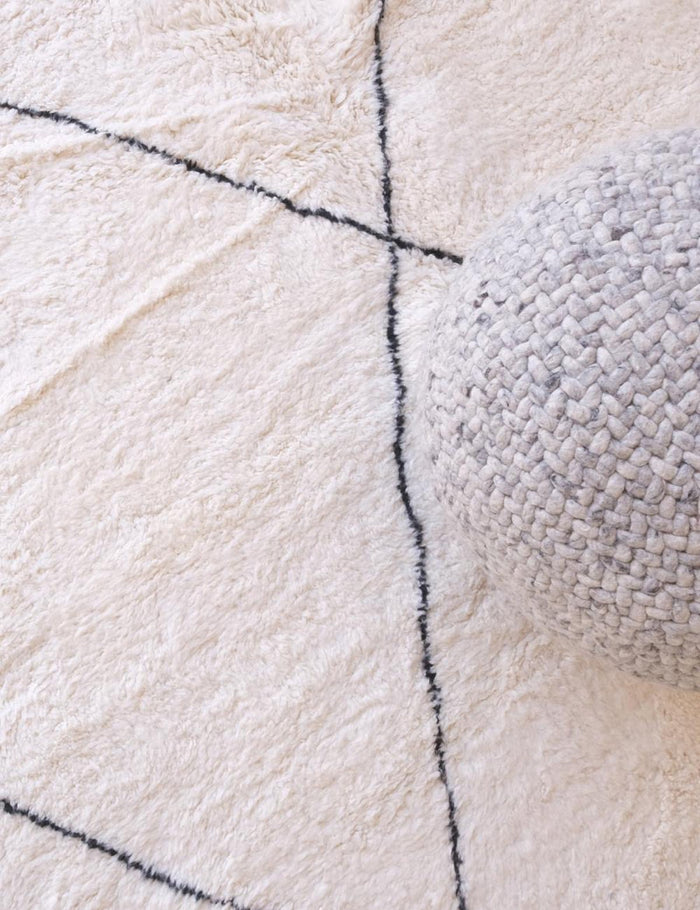 AFK Living vloerkleed Berber - handgemaakt - Wol - 260 x 352 cm