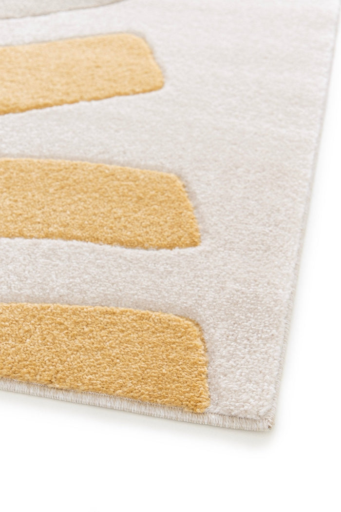 AFK Living vloerkleed Teddy - voor kinderen - geel