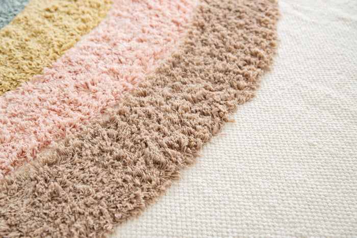 AFK Living vloerkleed Rainbow - voor kinderen - Katoen