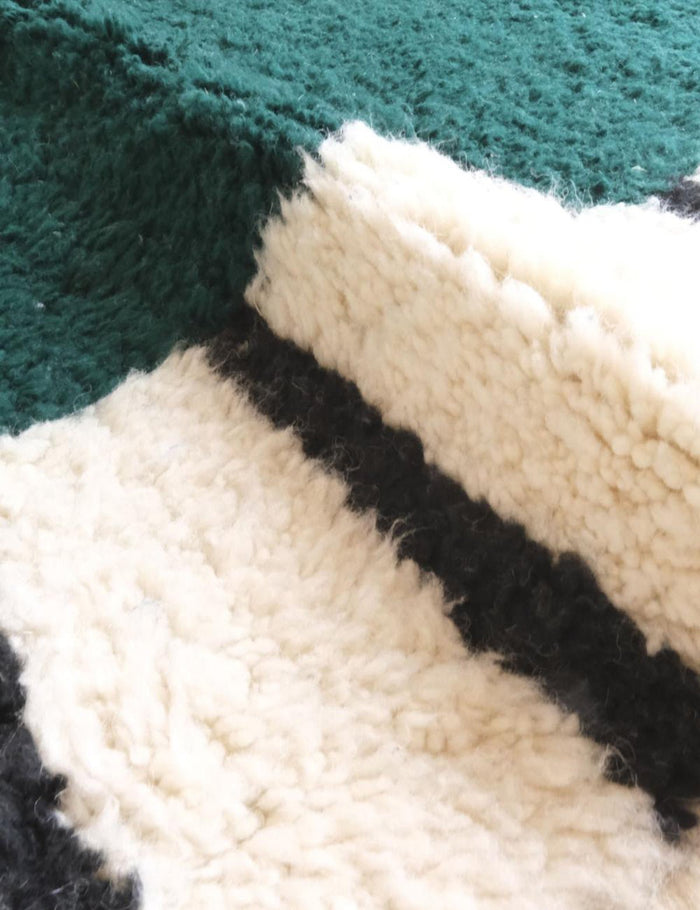 AFK Living vloerkleed Berber - handgemaakt - Wol - 184 x 276 cm