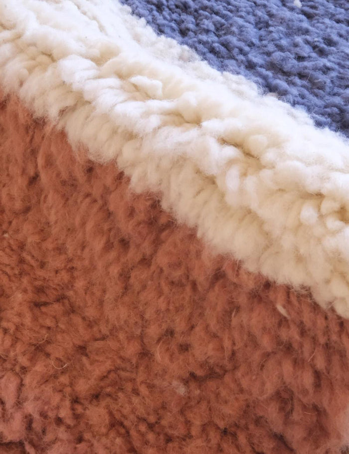 AFK Living vloerkleed Berber - handgemaakt - Wol - 246 x 348 cm