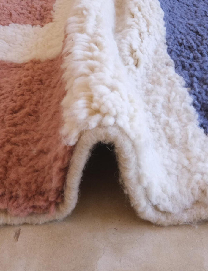 AFK Living vloerkleed Berber - handgemaakt - Wol - 246 x 348 cm