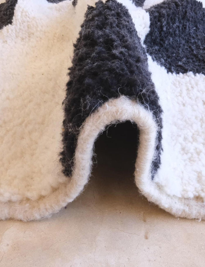 AFK Living vloerkleed Berber - handgemaakt - Wol - 244 x 345 cm