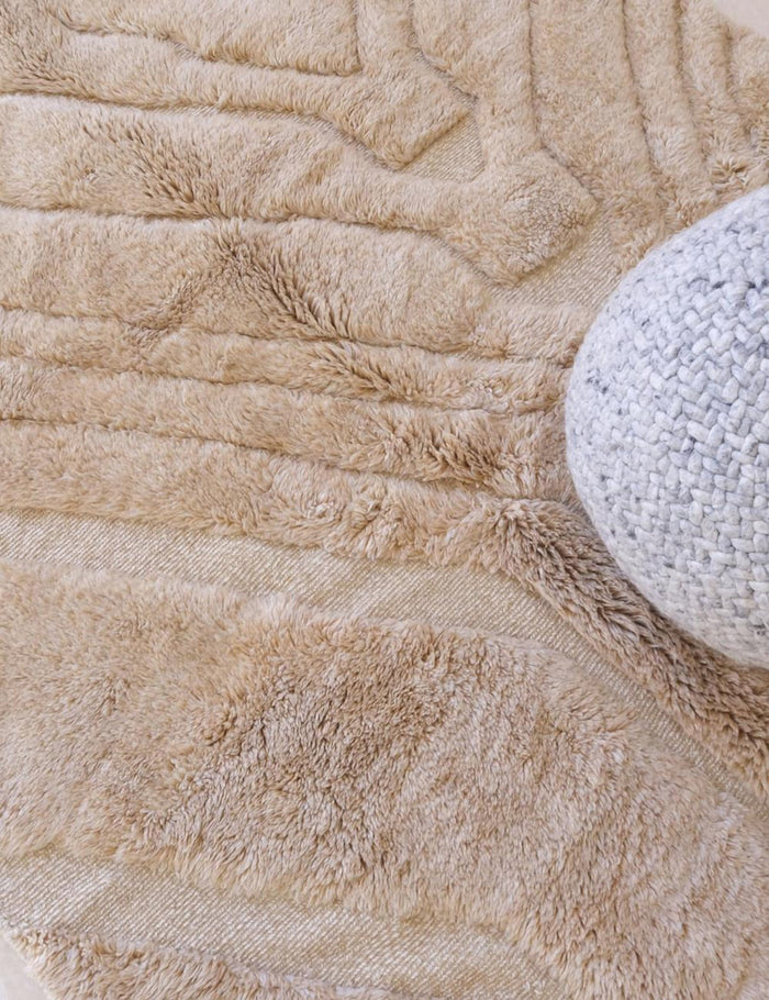 AFK Living vloerkleed Berber - handgemaakt - Wol - 203 x 323 cm