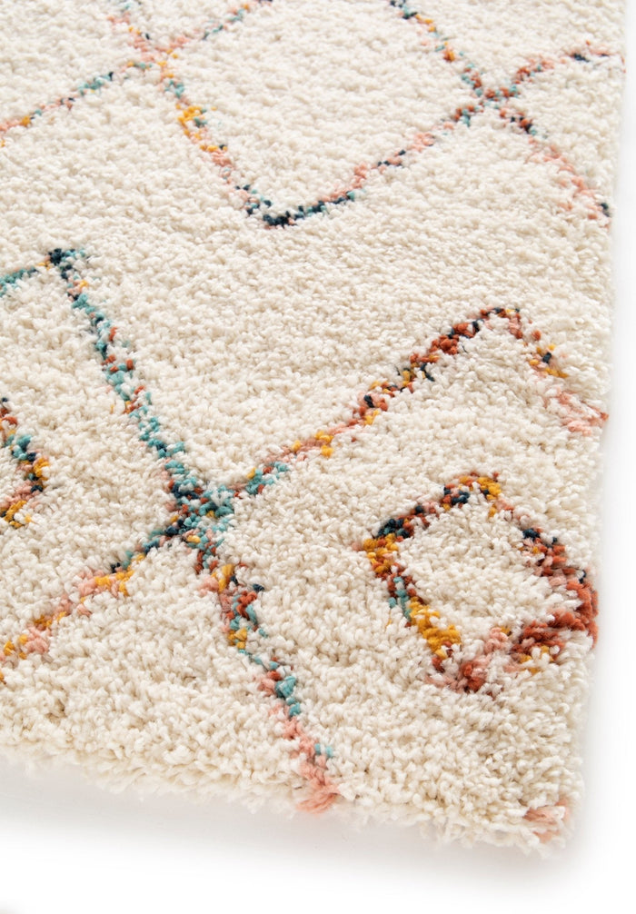 AFK Living vloerkleed Harlequin - shaggy - beige