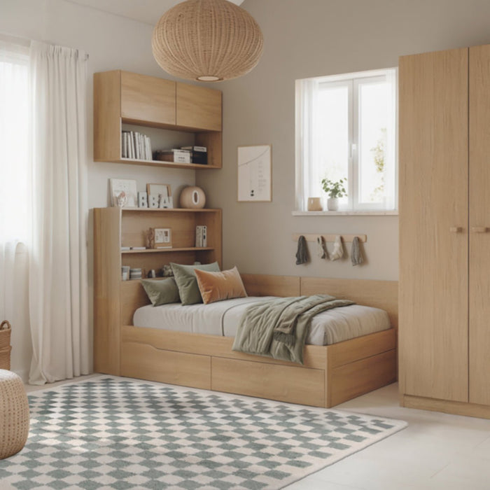 AFK Living vloerkleed Checkers - zeer zacht - groen