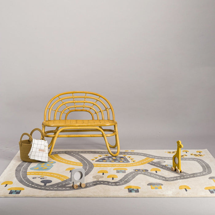 AFK Living vloerkleed Circuit - voor kinderen - veelkleurig