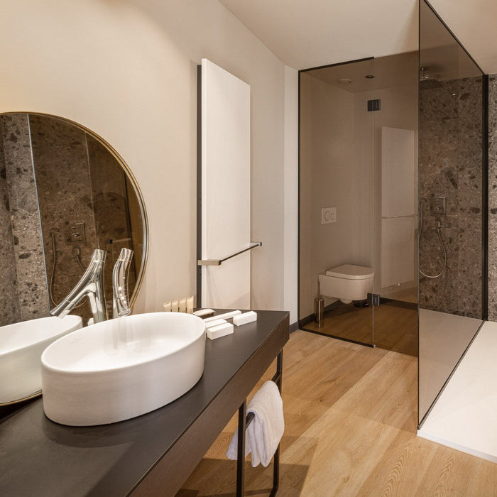 Atmooz Spiegel Ovaal Merope Brons - Wandspiegel Metaal