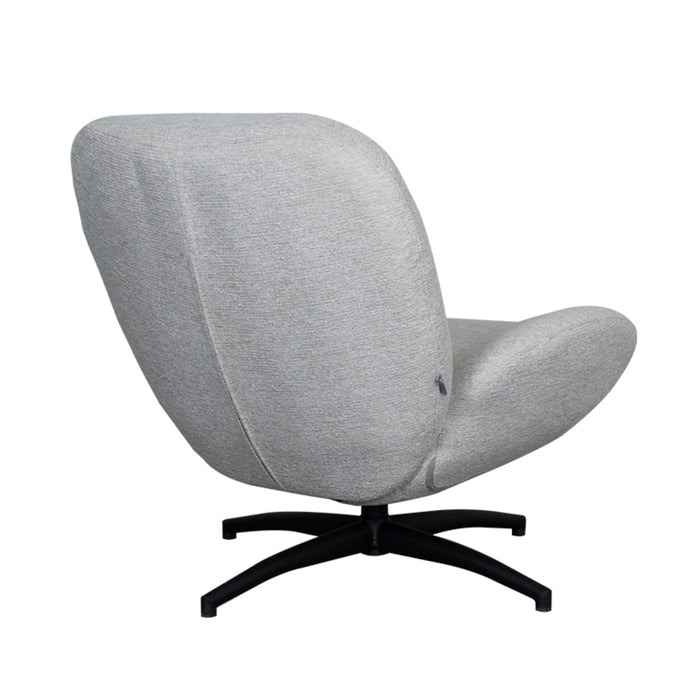 LABEL51 - Fauteuil Clayton - Naturel Canyon - Zwart Metaal