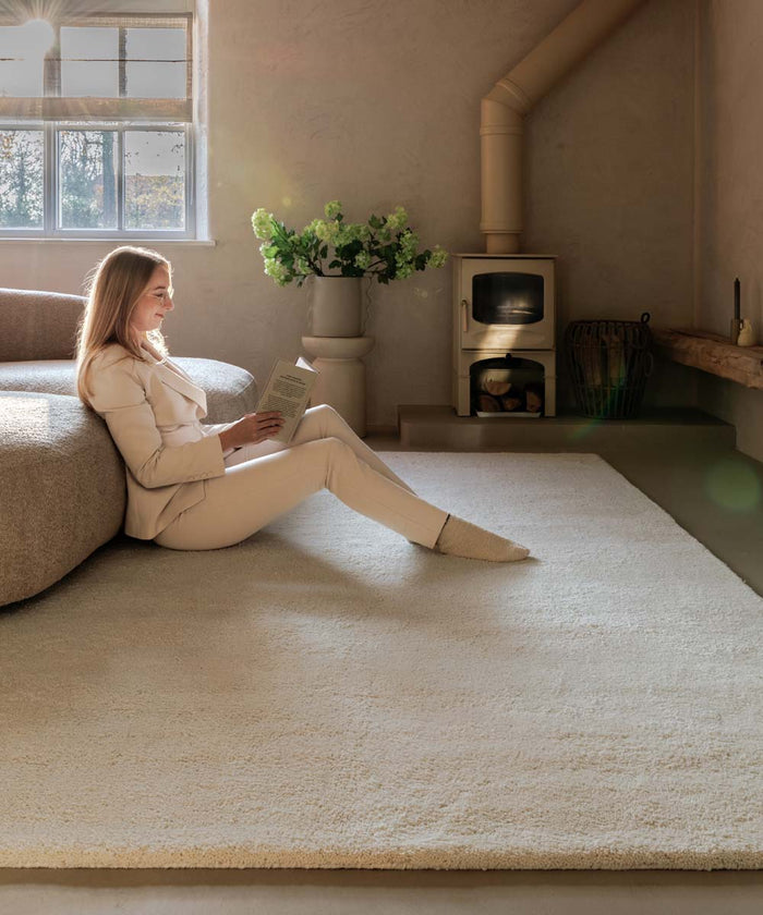 Nordic Weavers Berber vloerkleed - Nomad ivoor - 160x230 cm