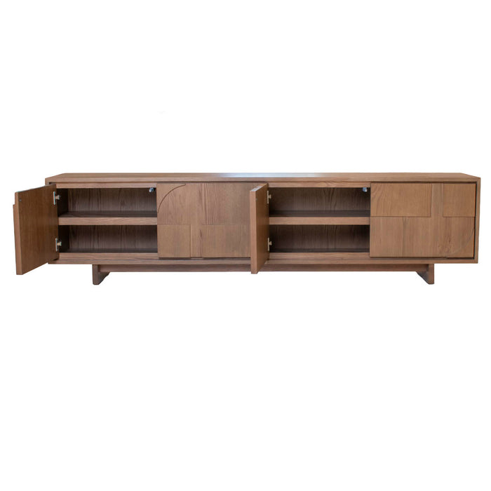 DÉJA Living - Tv-meubel Bruin Hout - 200x40x50cm - Otin