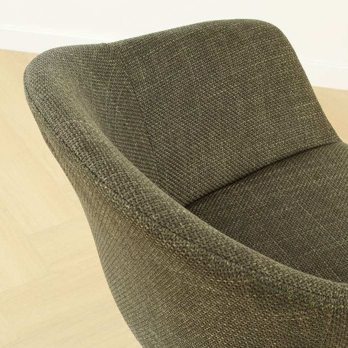 Nolon Nout-Otis bureaustoel forestgroen - zwart onderstel