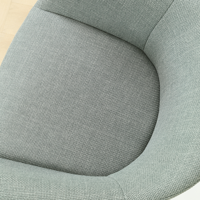 Nolon Nena-Otis Eetkamerstoel Saliegroen - Armleuning - Stof