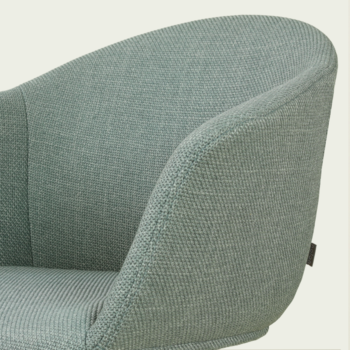 Nolon Nino-Otis barkruk saliegroen - zwart onderstel - 65 cm