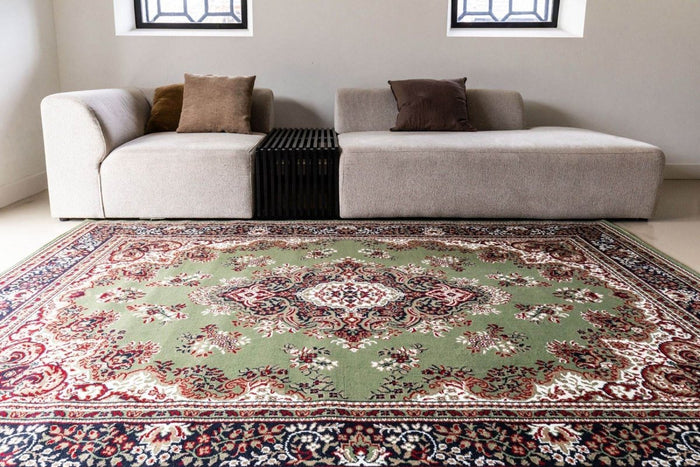 Interieur05 Vintage vloerkleed Nain Perzisch Groen - 185 x 270 cm