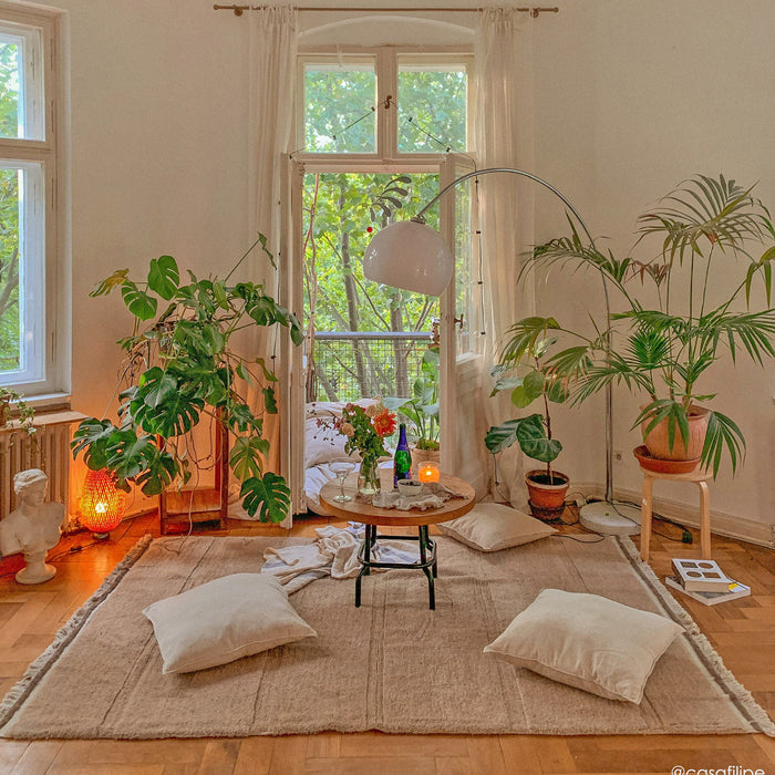 Lorena Canals Steppe Vloerkleed 170 x 240 cm - Sheep Beige