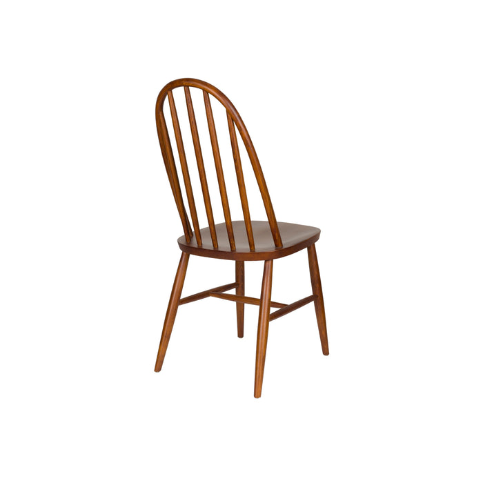 Housecraft Living Guez Eetkamerstoelen Hout Bruin donker - Set van 2