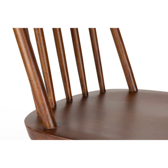 Housecraft Living Guez Eetkamerstoelen Hout Bruin donker - Set van 2