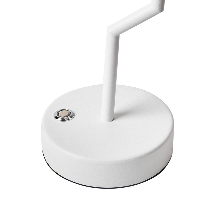 Beliani - ALVIELA - Tafellamp - Wit - Aluminium|IJzer