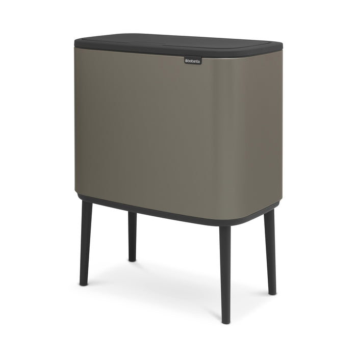 Brabantia Bo Touch Bin Afvalemmer 3 x 11 L - Platinum