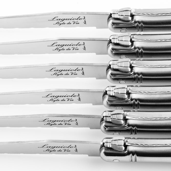 Laguiole Style de Vie Premium Line Steakmessenset 6 st.