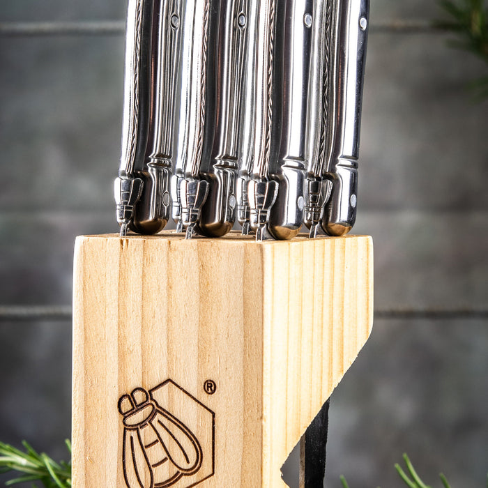 Laguiole Style de Vie Premium Line Steakmessenset 6 st.