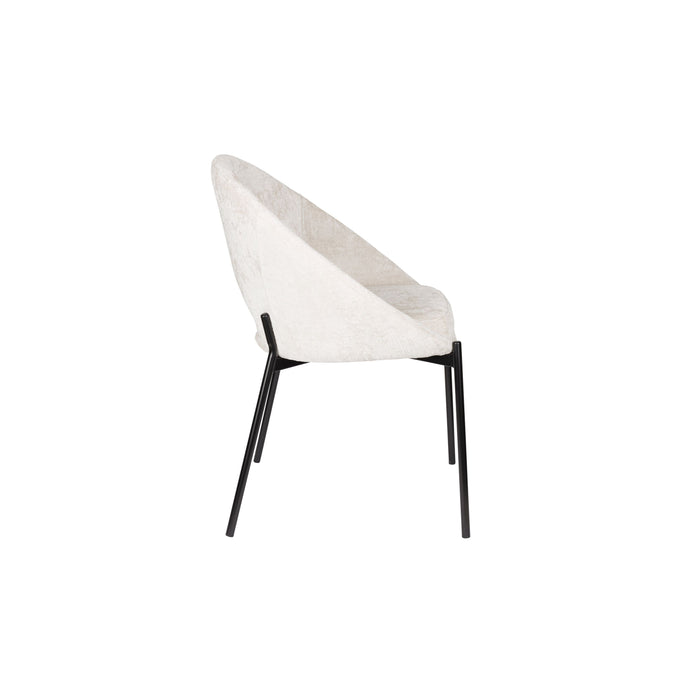 Housecraft Living Dando Eetkamerstoelen Off White - Set van 2