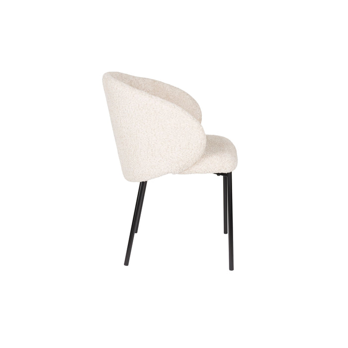 Housecraft Living Ayle Eetkamerstoelen Off White - Set van 2