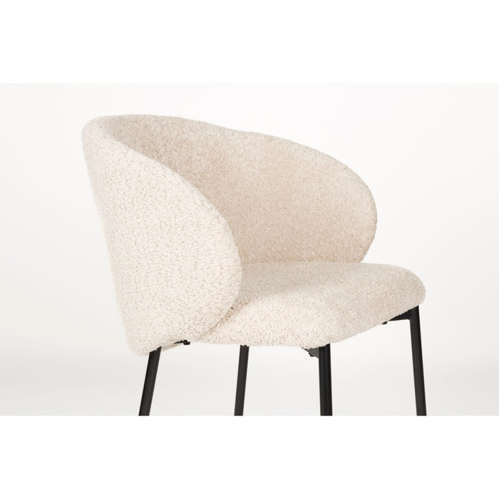 Housecraft Living Ayle Eetkamerstoelen Off White - Set van 2