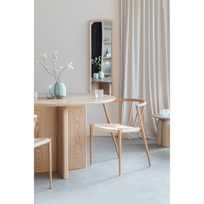 Housecraft Living Che Eetkamerstoelen Naturel - Set van 2