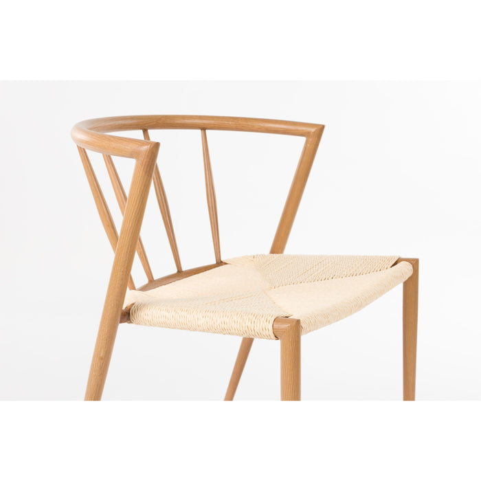Housecraft Living Che Eetkamerstoelen Naturel - Set van 2
