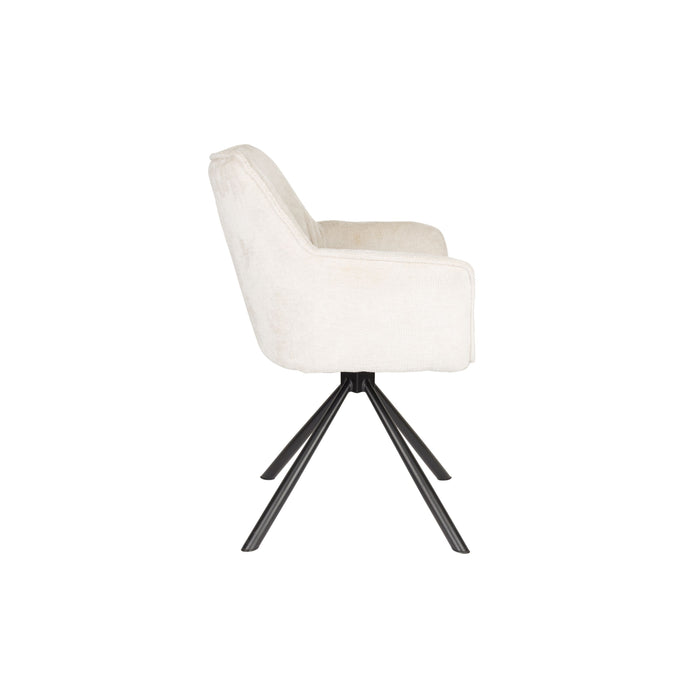 Housecraft Living Kodak Eetkamerstoel - Set van 2 - Beige