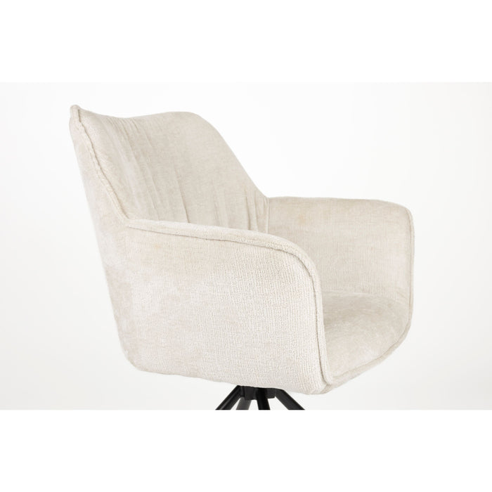 Housecraft Living Kodak Eetkamerstoel - Set van 2 - Beige