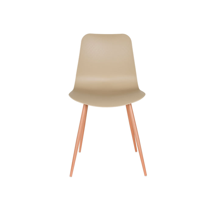 Housecraft Living Leon Eetkamerstoelen Beige - Set van 2