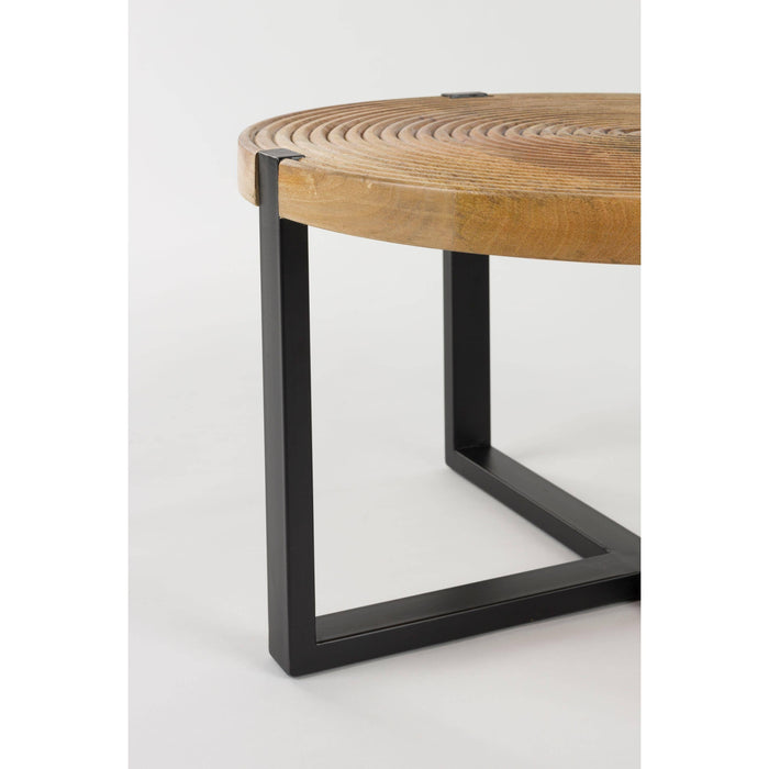 Housecraft Living Buz Salontafel Rond 60 cm Mangohout - Bruin