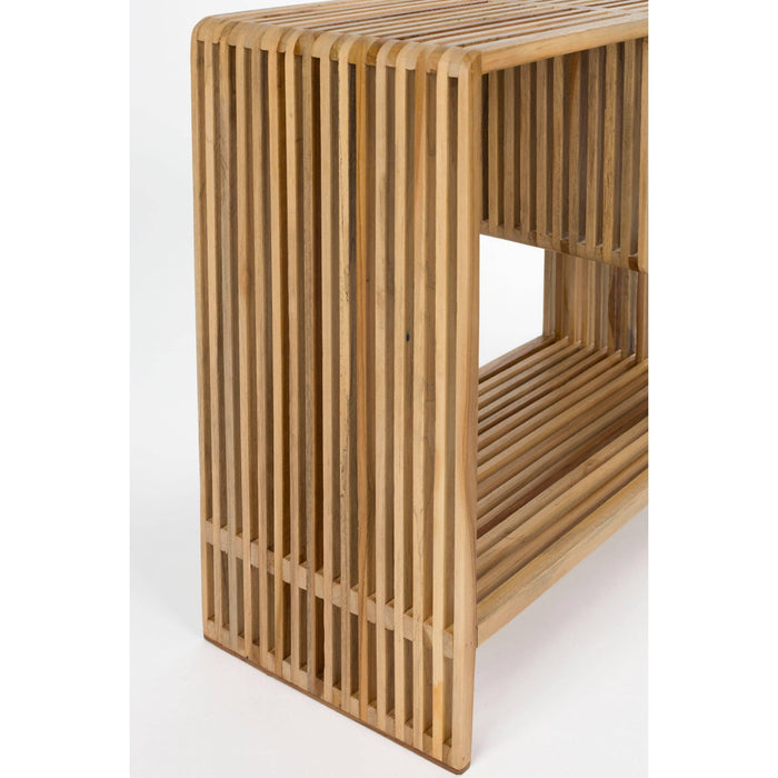 Housecraft Living Djia Bijzettafel| Nachtkastje Teak Hout - Bruin