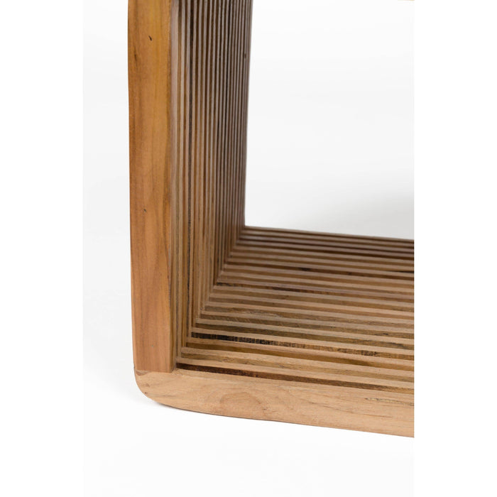 Housecraft Living Djia Kastje| Nachtkastje Teak Hout Klein - Bruin