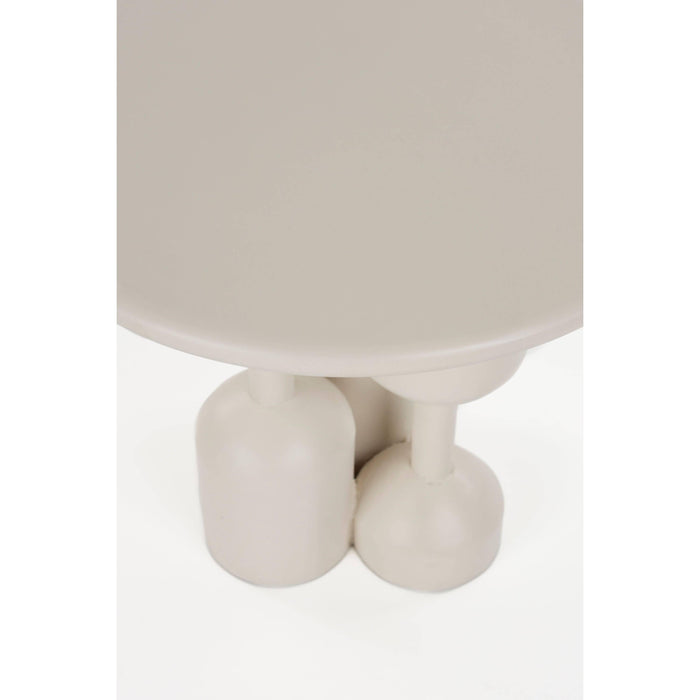 Housecraft Living Dec Bijzettafel Rond 55 cm Beige