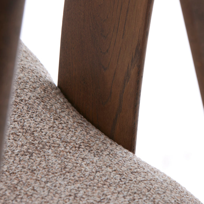 Sumatra Eetkamerstoel - Set van 2 - Walnoot