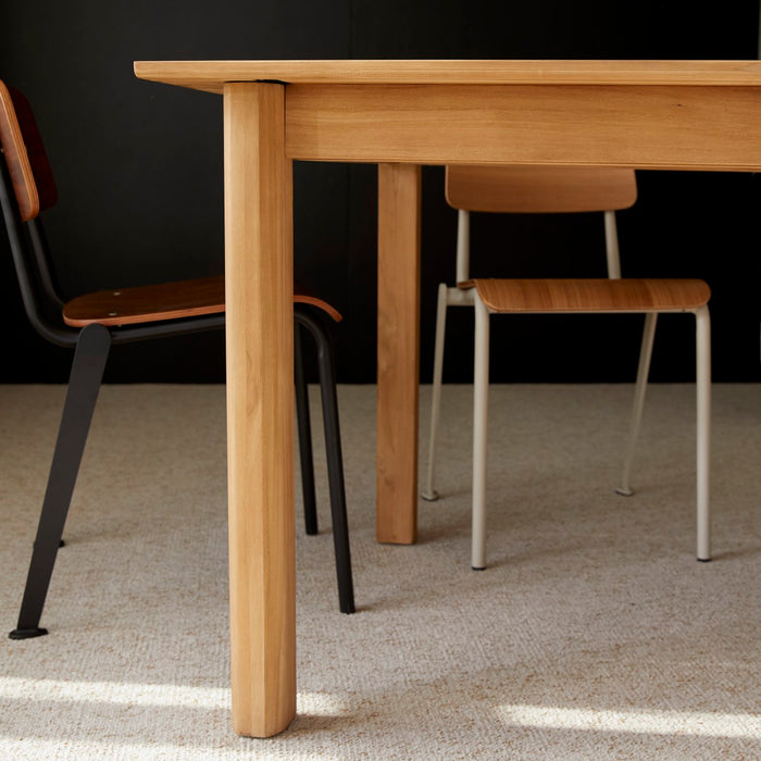 Tikamoon - Uitschuifbare tafel van massief teakhout Noah