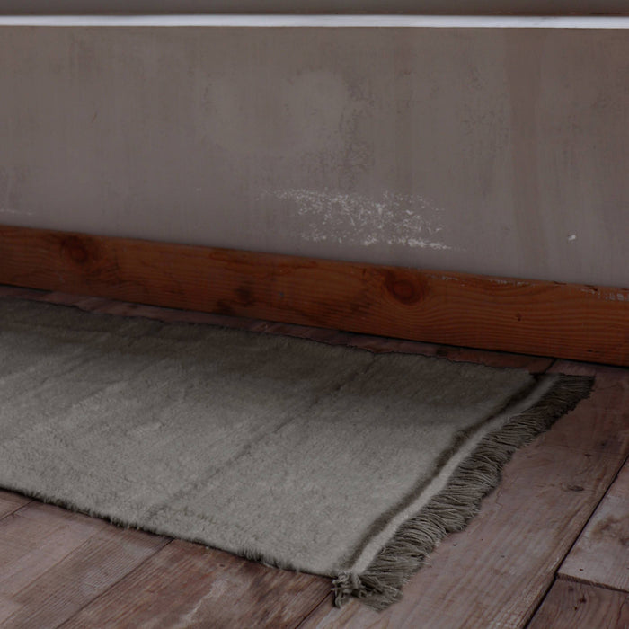 Lorena Canals Steppe Runner Vloerkleed 80 x 230 cm - Sheep Grey