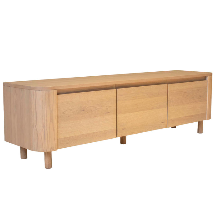 DÉJA Living - Tv-meubel Naturel Hout - 200x40x35cm - Valde